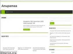 Sites similar to anupamaatv.com