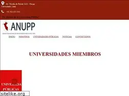 Sites similar to anupp.edu.pe
