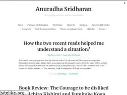 Sites similar to anuradhasridharan.com