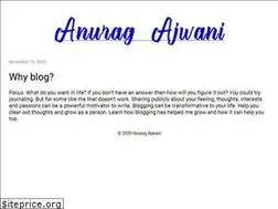 Sites similar to anuragajwani.com
