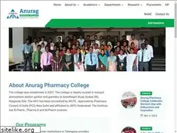 Sites similar to anuragpharmacy.ac.in