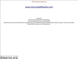 Sites similar to anuroopvivaha.tripod.com