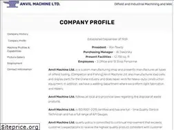 Sites similar to anvilmachine.ca