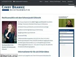 Sites similar to anwaeltin-bramke.de