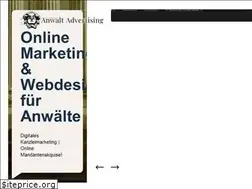 Sites similar to anwalt-advertising.de