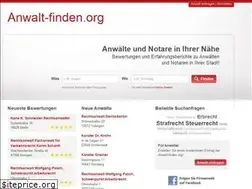 Sites similar to anwalt-finden.org
