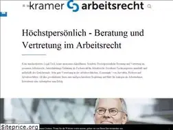 Sites similar to anwalt-kramer.de