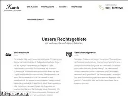 Sites similar to anwalt-kurth.de