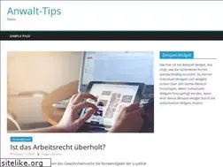 Sites similar to anwalt-tip.de