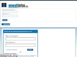 Sites similar to anwaltinfos.de