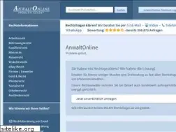 Sites similar to anwaltonline.com