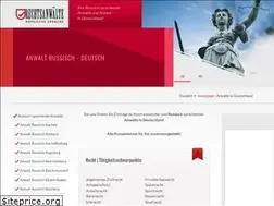 Sites similar to anwaltrussisch.de
