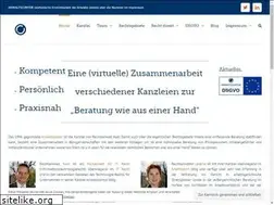 Sites similar to anwaltscontor.de