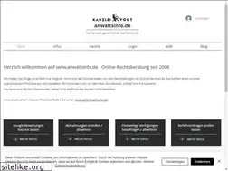 Sites similar to anwaltsinfo.de