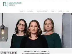 Sites similar to anwaltskanzlei-diercks.de