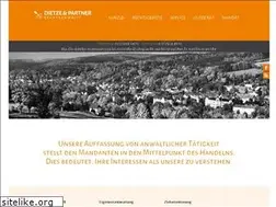Sites similar to anwaltskanzlei-dietze.de