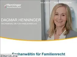 Sites similar to anwaltskanzlei-henninger.de