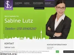 Sites similar to anwaltskanzlei-lutz.de