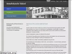 Sites similar to anwaltskanzlei-stuetzel.de