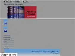 Sites similar to anwaltskanzlei-winter.de