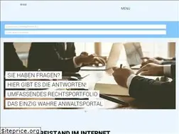 Sites similar to anwaltsportal24.eu