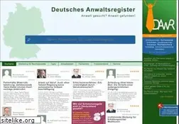 Sites similar to anwaltsregister.de