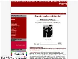 Sites similar to anwaltsverzeichnis.at
