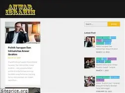 Sites similar to anwaribrahimblog.com