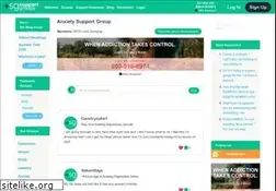 Sites similar to anxiety.supportgroups.com