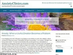 Sites similar to anxietyclinics.com