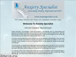 Sites similar to anxietyspecialist.co.uk
