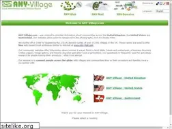 Sites similar to any-village.co.uk