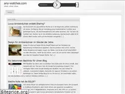 Sites similar to any-watches.com