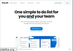 Sites similar to any.do
