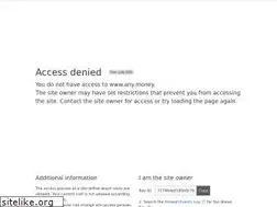 Sites similar to any.money