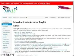 Sites similar to any23.org
