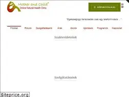 Sites similar to anyagyermek.hu