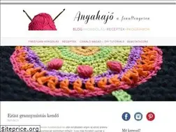Sites similar to anyahajoblog.hu