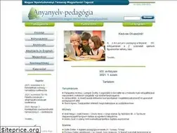 Sites similar to anyanyelv-pedagogia.hu