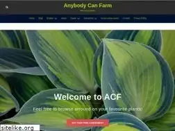 Sites similar to anybodycanfarm.org