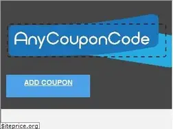 Sites similar to anycouponcode.net