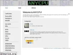 Sites similar to anycpu.org