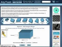 Sites similar to anyfoam.co.uk