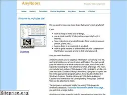 Sites similar to anynotes.com
