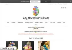 Sites similar to anyoccasionballoons.com