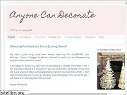 Sites similar to anyonecandecorate.blogspot.com