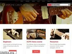 Sites similar to anyonecanplayguitar.co.uk