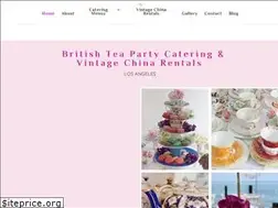 Sites similar to anyoneforteacatering.com