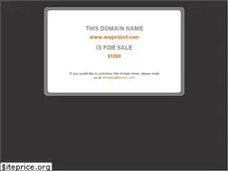 Sites similar to anyproject.com