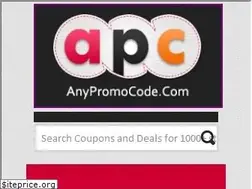 Sites similar to anypromocode.com